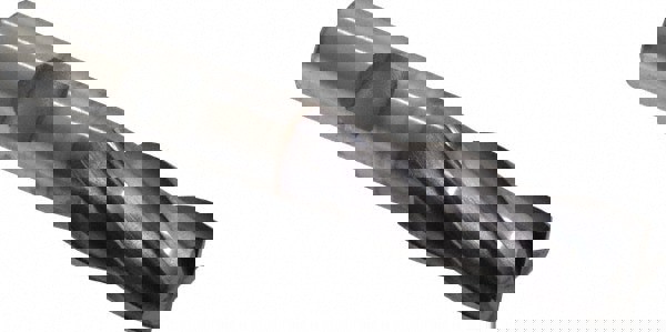 Square End Mill: 9/16'' Dia, 1-3/8'' LOC, 1/2'' Shank Dia, 3-3/8'' OAL, 4 Flutes, Vanadium High Speed Steel