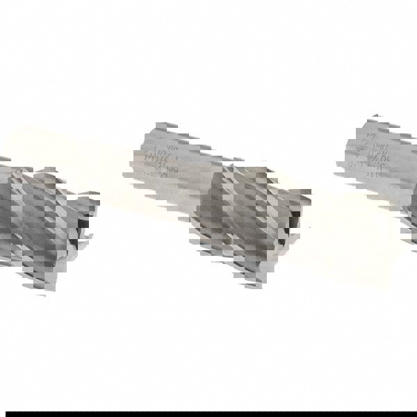 Square End Mill: 23/32'' Dia, 1-5/8'' LOC, 1/2'' Shank Dia, 3-5/8'' OAL, 4 Flutes, Vanadium High Speed Steel