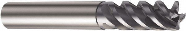 Square End Mill: 3.00 mm Dia, 10.00 mm LOC, 3 Flute, Solid Carbide