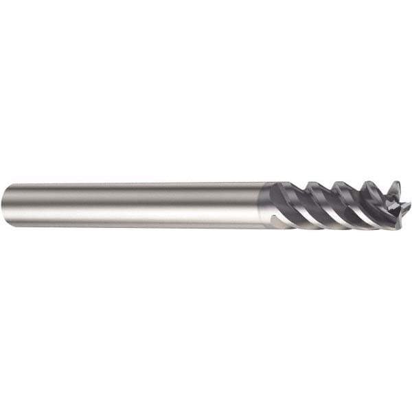 Square End Mill: 4 mm Dia, 11 mm LOC, 3 Flutes, Solid Carbide