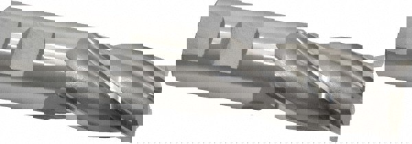 Square End Mill: 1'' Dia, 2'' LOC, 1'' Shank Dia, 4-1/2'' OAL, 4 Flutes, Vanadium High Speed Steel