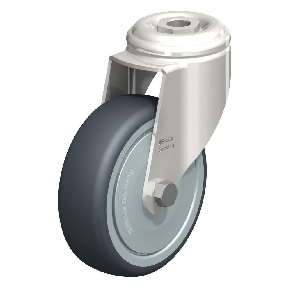 Standard Casters; Mount: Hollow Kingpin ; Caster Type: Swivel ; Brake Type: No Brake ; Bearing Type: Precision Ball ; Style: Single Ball ; Wheel Diameter (Inch): 4