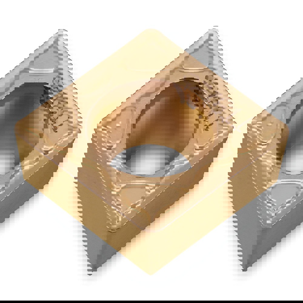 Turning Inserts; Relief Angle: 7.000 ; Insert Style: SCMT ; Corner Radius (Inch): 1/32 ; Included Angle: 90.00 ; Manufacturer Grade: CT3000 ; Coating/Finish: Uncoated