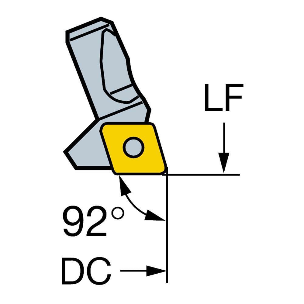 Indexable Boring Cartridge: Right Hand, 1.9291