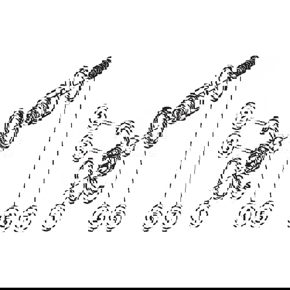 Lathe Chuck Draw Bar Set