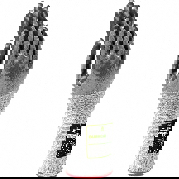 Cut, Puncture & Abrasive-Resistant Gloves: Size S, ANSI Cut A3, ANSI Puncture 2, Nitrile, ATA & HPPE Blend