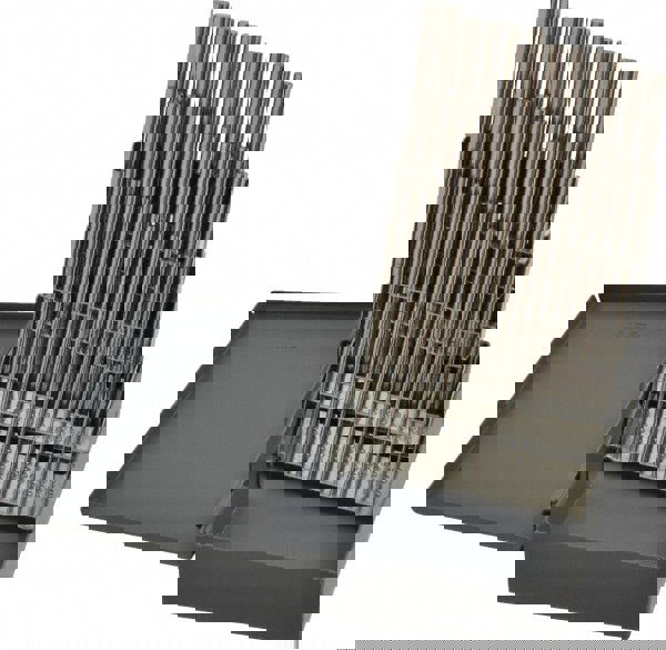 60 Piece, #60 to #1, Bright Finish, High Speed Steel Drill Blank Set