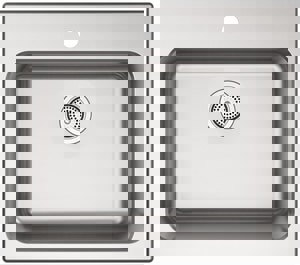 25X22X12 1H 1B TM SS UTIL SINK