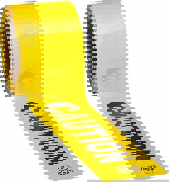 Barricade Tape: Black & Yellow, Message: