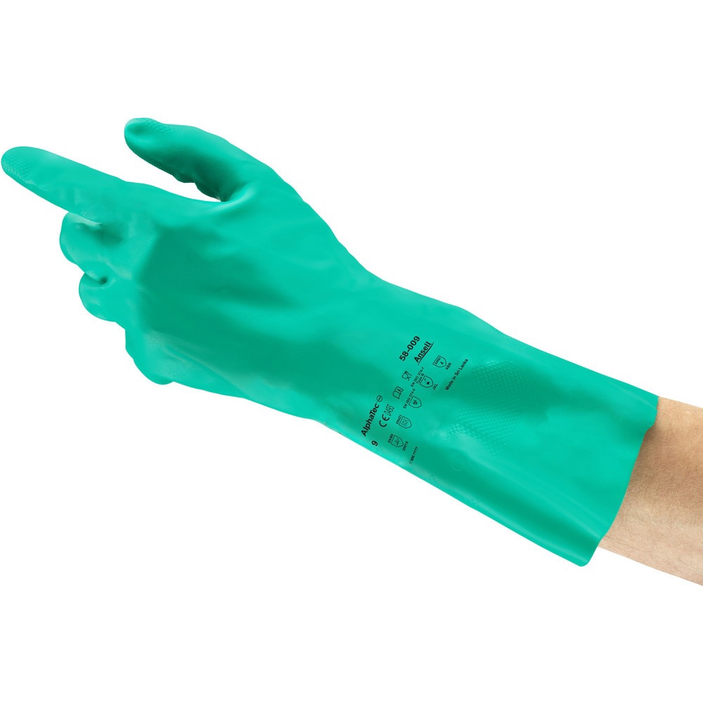 Chemical Resistant Gloves; Glove Type: General Purpose Chemical-Resistant ; Material: Nitrile ; Size: 11 ; Numeric Size: 11 ; Coating Material: Nitrile ; Lining Material: Unlined