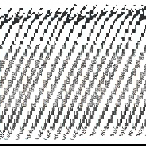 Open End Wrench Set: 8 Pc, 1/4