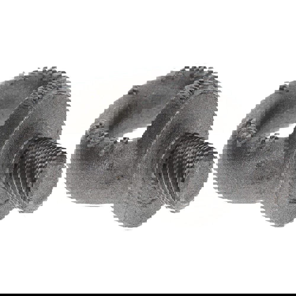 Fixed Lifting Eye Bolt: With Shoulder, M16 x 2.00 Thread, Grade 1015 Steel