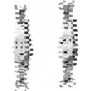 20A SGL RECEPT 125V WHIT