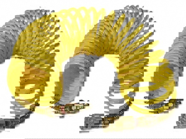 Coiled & Self Storing Hose: 3/8