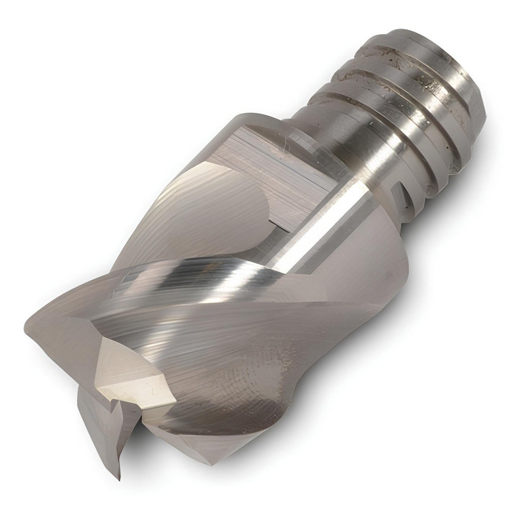 Corner Radius & Corner Chamfer End Mill Heads; Number Of Flutes: 3 ; Coating/Finish: Uncoated ; End Mill Material: Carbide ; Overall Length (Decimal Inch): 0.6500 ; Mill Diameter (Decimal Inch): 0.5000 ; Corner Radius (Decimal Inch): 0.0940