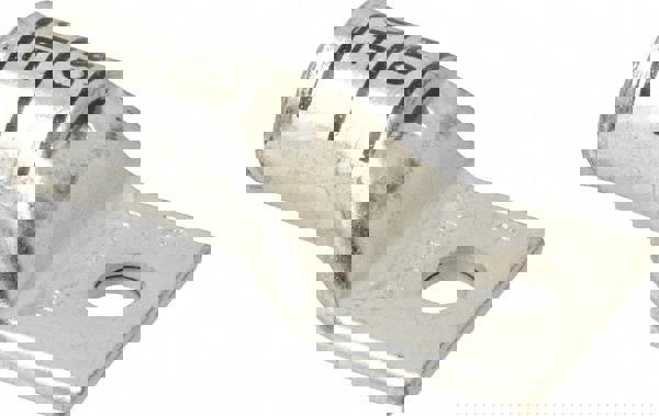 Square Ring Terminal: Non-Insulated, Compression Connection