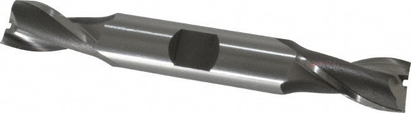 Square End Mill: 0.4724'' Dia, 13/16'' LOC, 1/2'' Shank Dia, 3-3/4'' OAL, 2 Flutes, Cobalt