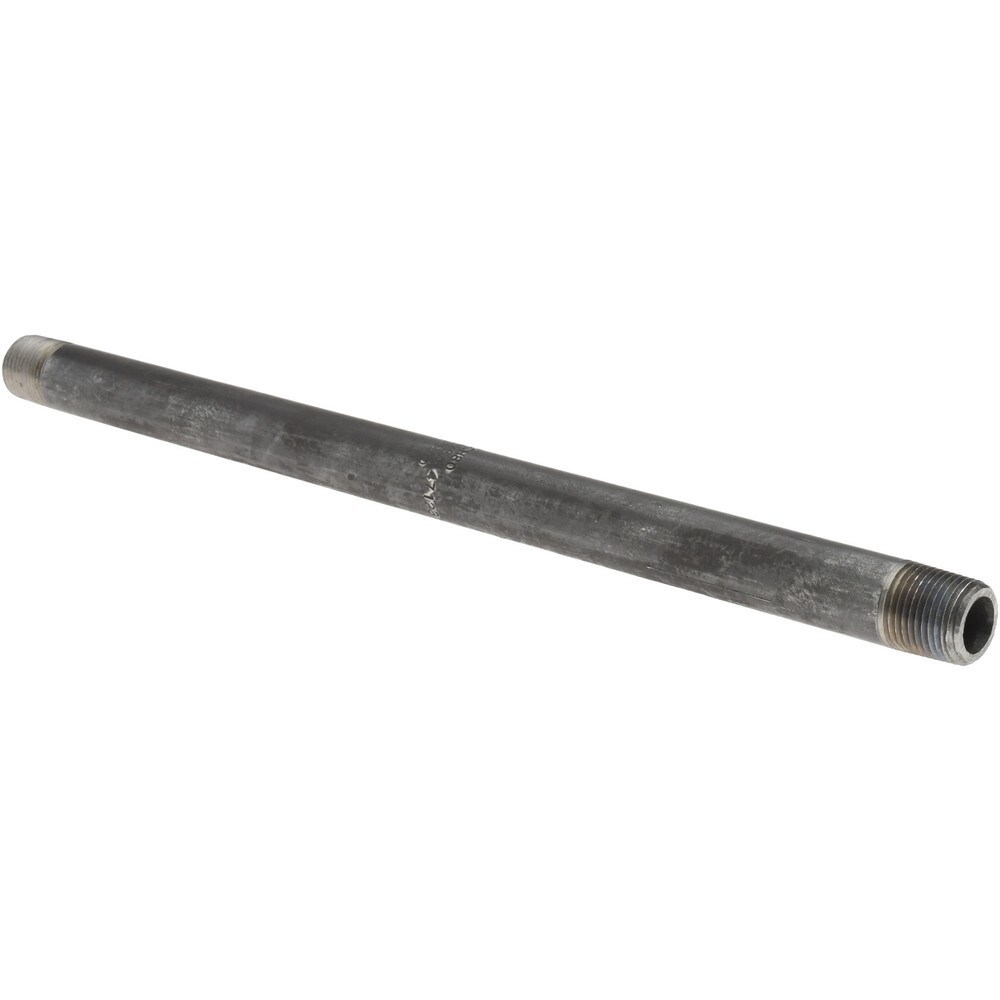 Black Pipe Nipple: 3/8