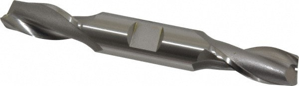 Square End Mill: 0.5512'' Dia, 1-1/8'' LOC, 5/8'' Shank Dia, 4-1/2'' OAL, 2 Flutes, Cobalt