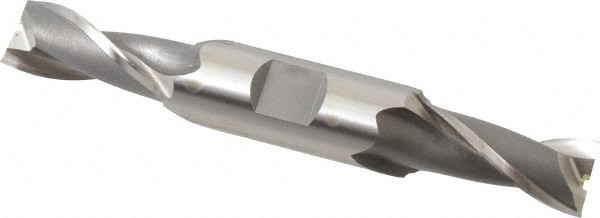 Square End Mill: 0.6299'' Dia, 1-5/16'' LOC, 3/4'' Shank Dia, 5'' OAL, 2 Flutes, Cobalt