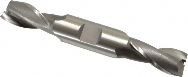 Square End Mill: 0.6693'' Dia, 1-5/16'' LOC, 3/4'' Shank Dia, 5'' OAL, 2 Flutes, Cobalt
