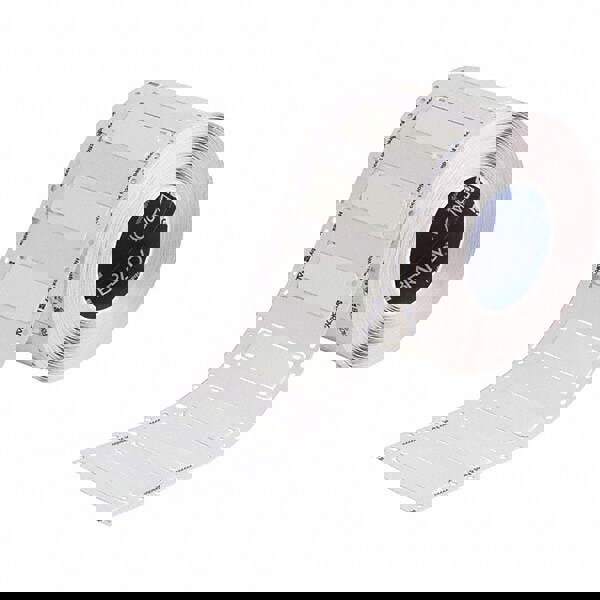 Label Maker Label: White, Polyurethane, 500 per Roll