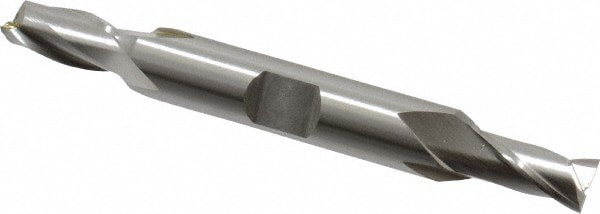 Square End Mill: 0.2953'' Dia, 9/16'' LOC, 3/8'' Shank Dia, 3-1/8'' OAL, 2 Flutes, Cobalt