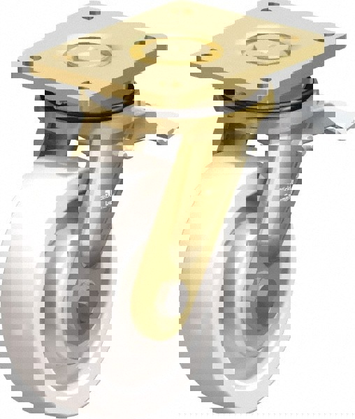 Swivel Top Plate Caster: Nylon, 6