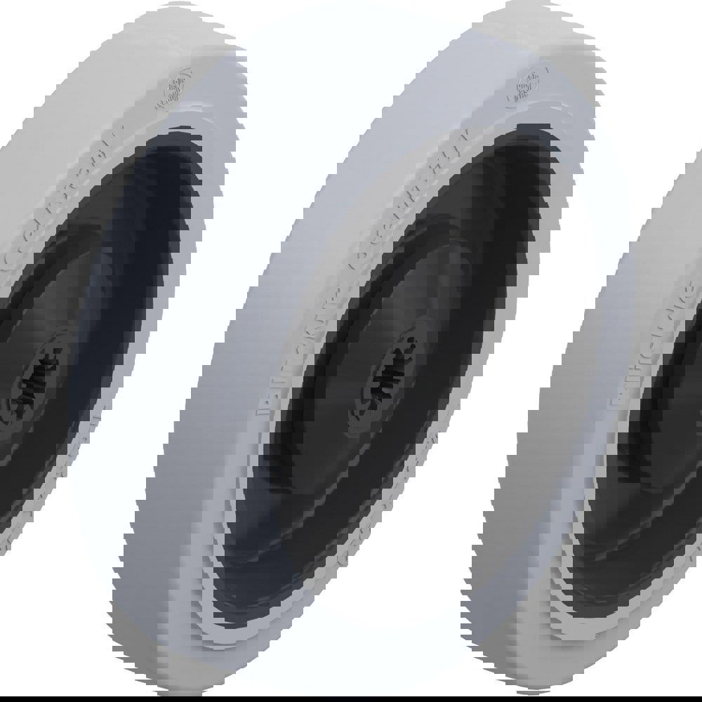 Caster Wheels; Wheel Type: Rigid; Swivel ; Wheel Diameter (Inch): 5 ; Bearing Type: Ball ; Wheel Width (Inch): 1-7/16 ; Wheel Core Material: Nylon ; Wheel Material: Rubber