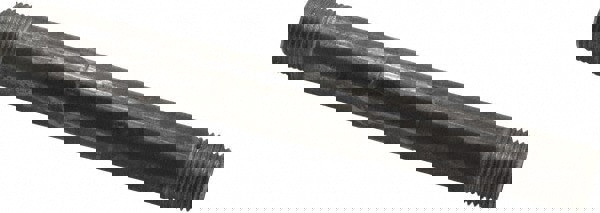 Black Pipe Nipple: 1/2