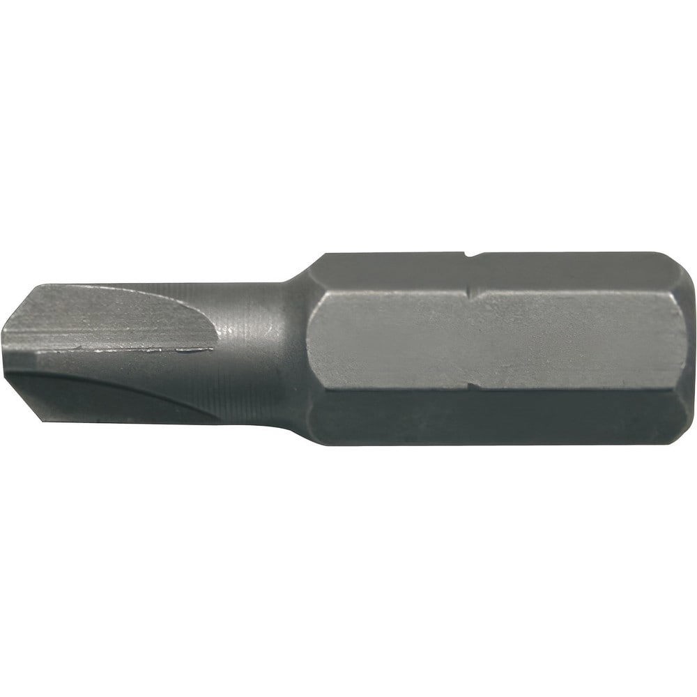 Specialty Screwdriver Bits; Style: Torq-Set ; End Type: Single ; Drive Size: 1/4 (Inch); Overall Length (mm): 25.0000 ; Material: S2 Steel ; Magnetic: Yes