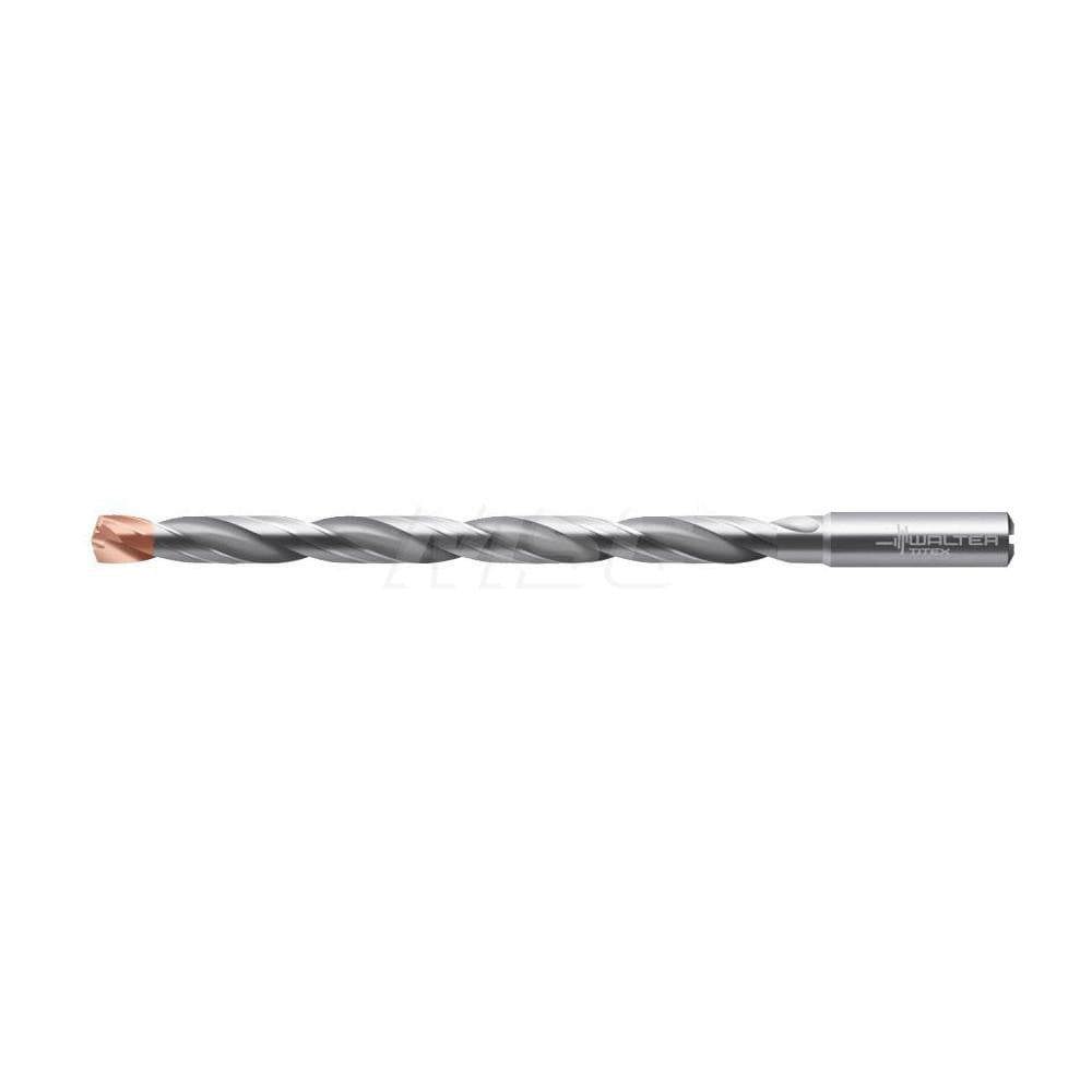 Taper Length Drill Bit: Series A6589DPP, 8.3 mm Dia, 140 &deg; Point, Solid Carbide