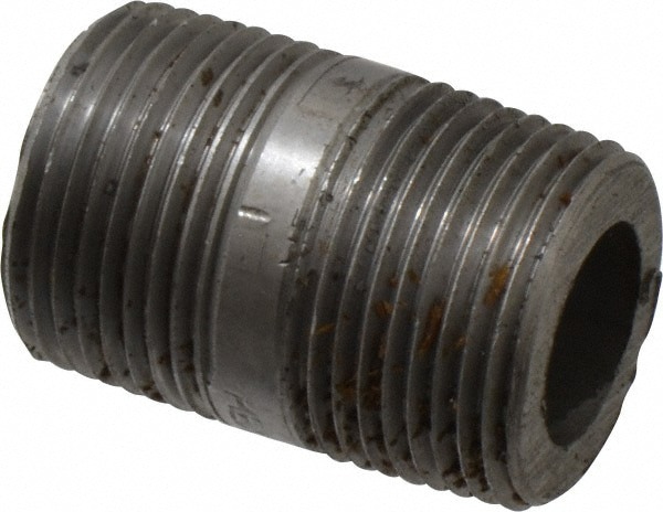 Black Pipe Nipple: 3/4