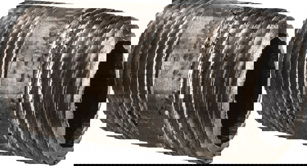 Black Pipe Nipple: 3/4