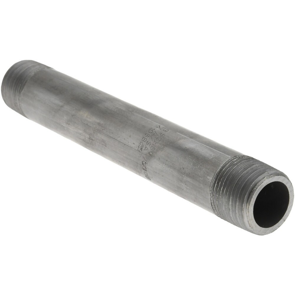 Black Pipe Nipple: 3/4