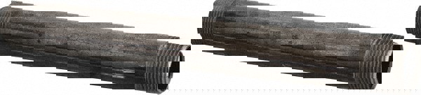 Black Pipe Nipple: 3/4