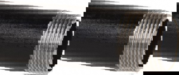 Black Pipe Nipple: 3/4