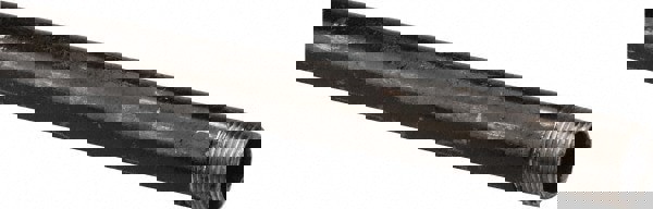 Black Pipe Nipple: 3/4