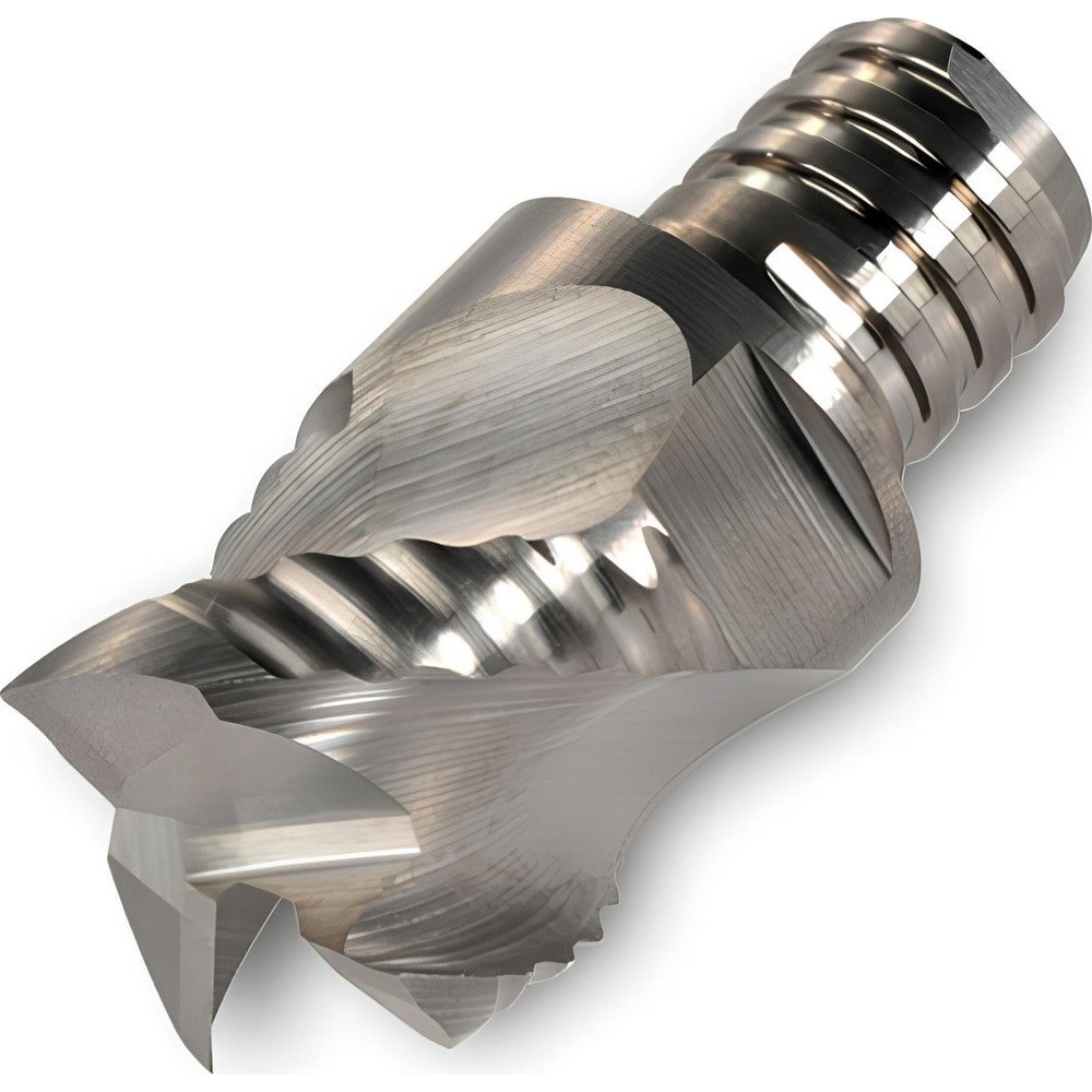 Corner Radius & Corner Chamfer End Mill Heads; Number Of Flutes: 3 ; Coating/Finish: Uncoated ; End Mill Material: Carbide ; Overall Length (Decimal Inch): 0.3940 ; Mill Diameter (Decimal Inch): 0.3120 ; Corner Radius (Decimal Inch): 0.0080