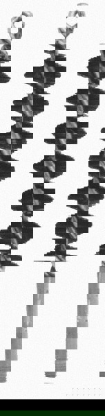 Flat Wire Single Spiral Tube Brush: 1-1/8