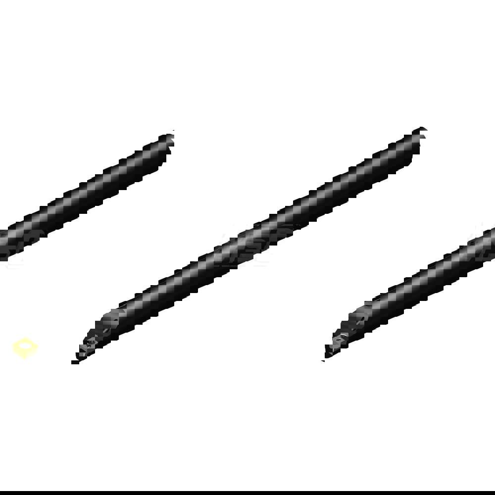 Indexable Boring Bar: E08R-SCLCR2-R, 15.20 mm Min Bore, Right Hand, 12.70 mm Shank Dia, 0 deg Lead, Solid Carbide