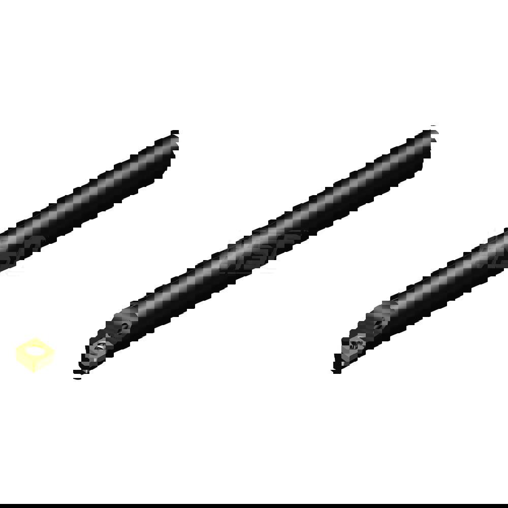 Indexable Boring Bar: E10R-SCLCR3-R, 19.60 mm Min Bore, Right Hand, 15.88 mm Shank Dia, 0 deg Lead, Solid Carbide