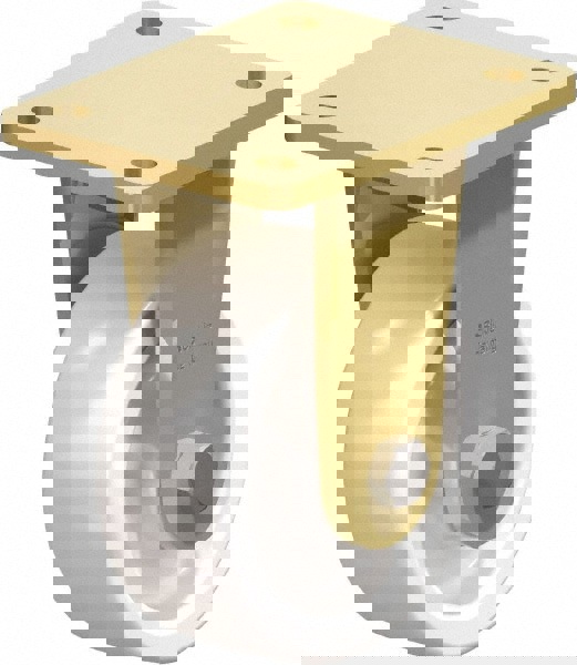 Rigid Top Plate Caster: Nylon, 5