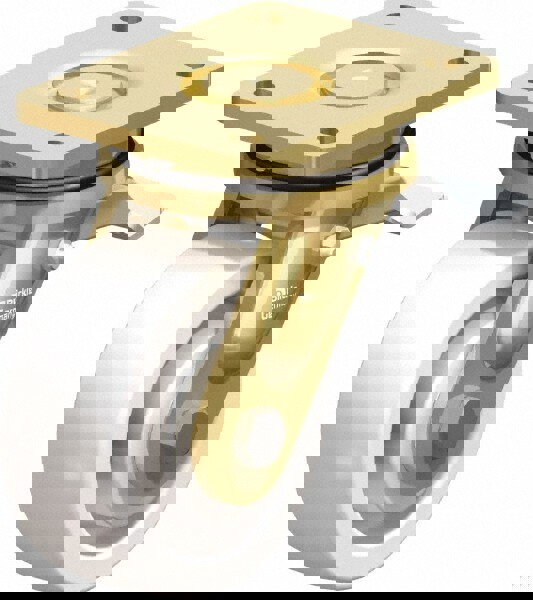 Swivel Top Plate Caster: Nylon, 5