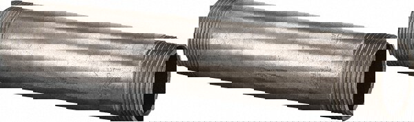 Black Pipe Nipple: 1-1/4