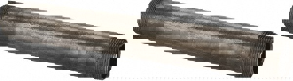 Black Pipe Nipple: 1-1/4