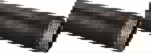 Black Pipe Nipple: 1-1/4