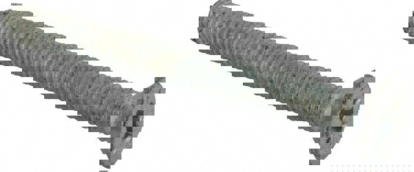 Machine Screw: 3/8-16 x 3-1/2 Flat Head, Phillips