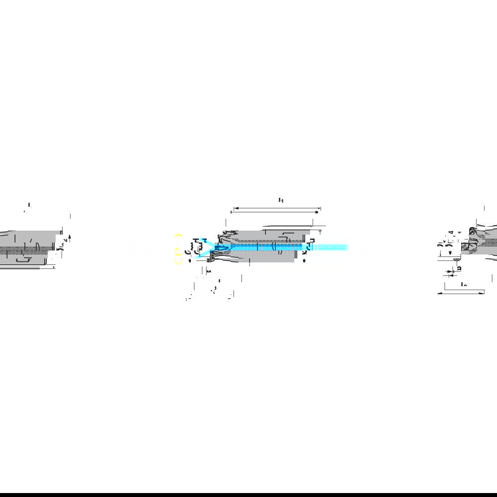 Indexable Ball Nose End Mill: 1.5