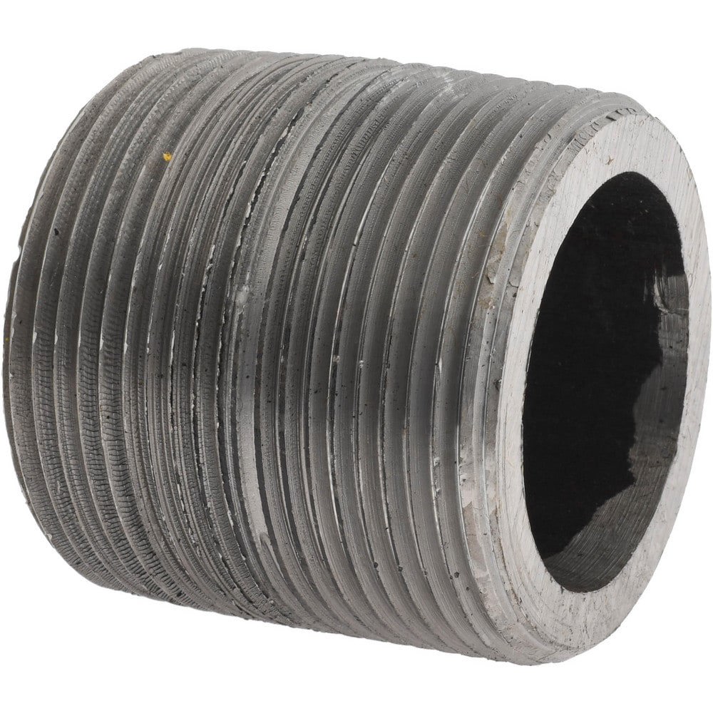 Black Pipe Nipple: 1-1/2